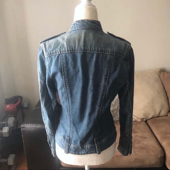 The Limited Military style denim jacket - Picture 5 of 6